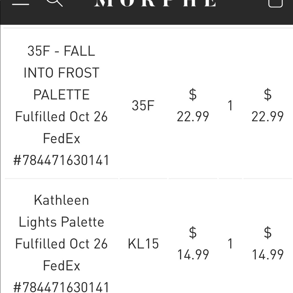 Morphe x Kathleen Lights Palette - Picture 3 of 3